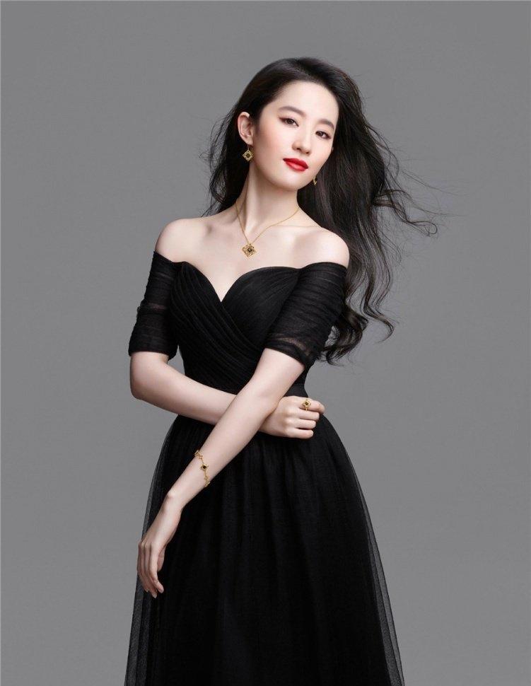 古典美女刘亦菲 珠宝广告摄影